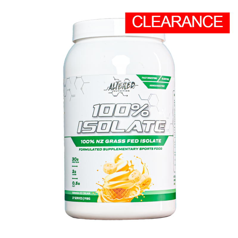 100% Isolate by Altered Nutrition Australia