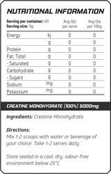 Creatine Monohydrate by Altered Nutrition