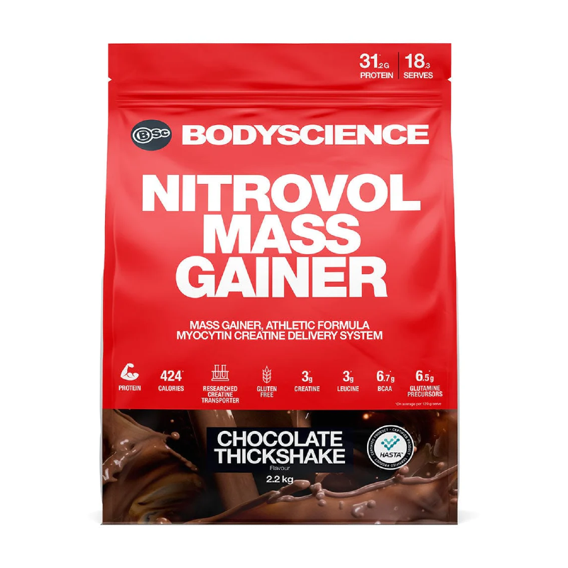 Nitrovol Mass Gainer by Body Science BSc Australia