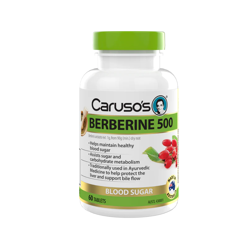 Berberine 500 by Carusos Natural Health Australia