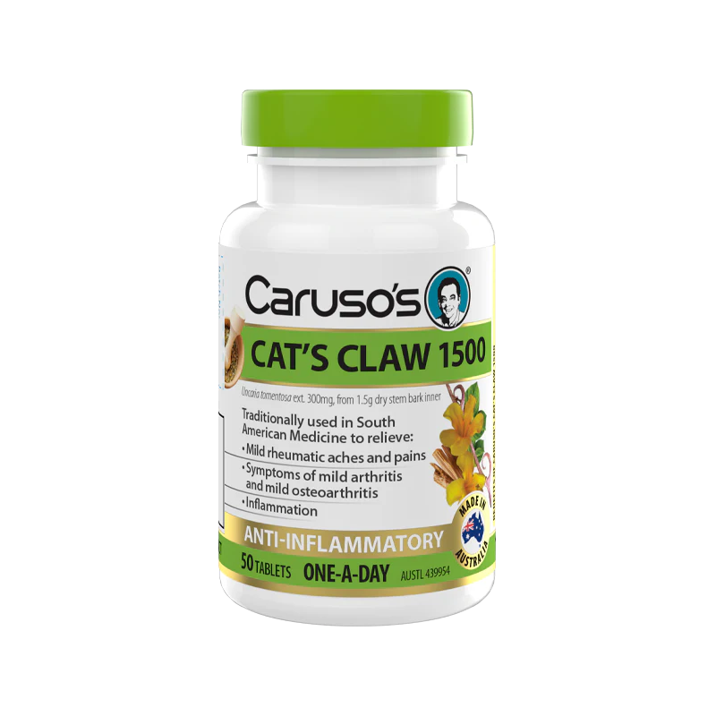 Cats Claw 1500 by Carusos Natural Health Australia