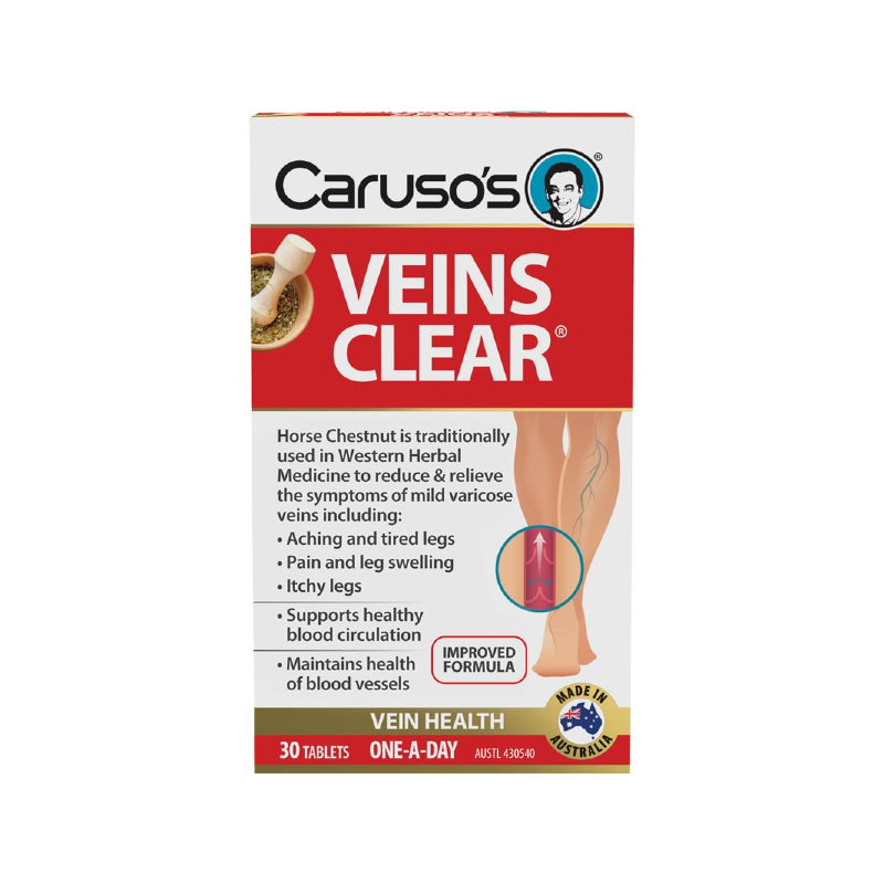 Veins Clear by Carusos Natural Health Australia