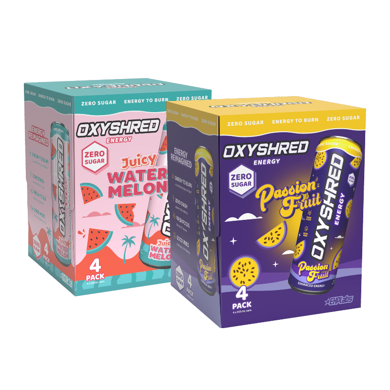 Free Gift - EHP Labs OxyShred RTD 4 Pack (Random Flavour - Online Only) Australia