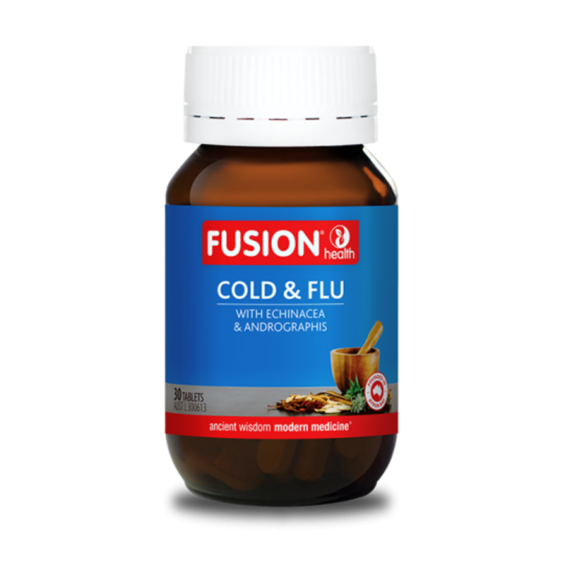 Cold & Flu Tablets by Fusion Health Australia