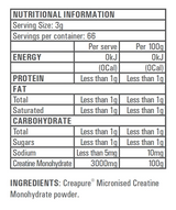 Creapure Creatine Monohydrate by Gen-Tec