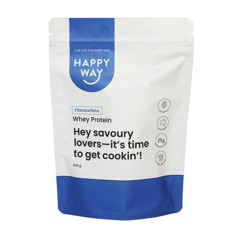 Whey Protein Powder Flavourless by Happy Way Australia