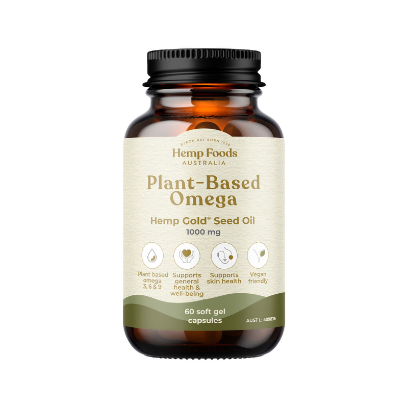 Plant Based Omega Hemp Gold Seed Oil by Hemp Foods Australia Australia