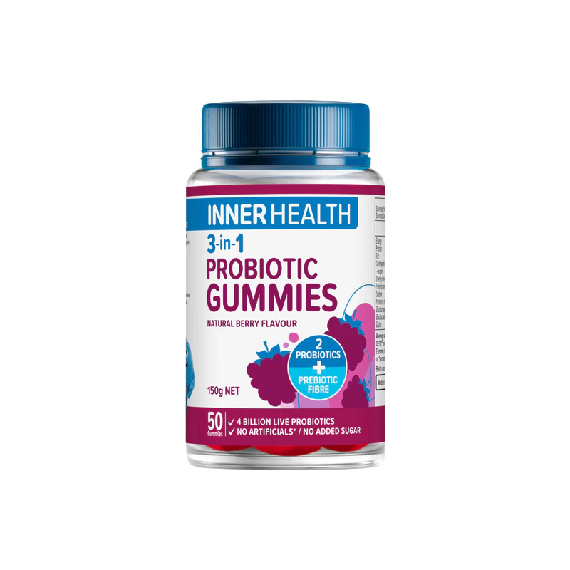 3-in-1 Probiotic Gummies by Inner Health Australia