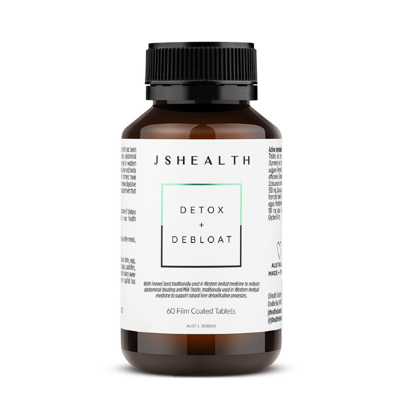 Detox + Debloat by JSHealth Vitamins Australia