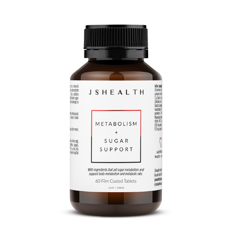 Metabolism + Sugar Support by JSHealth Vitamins Australia