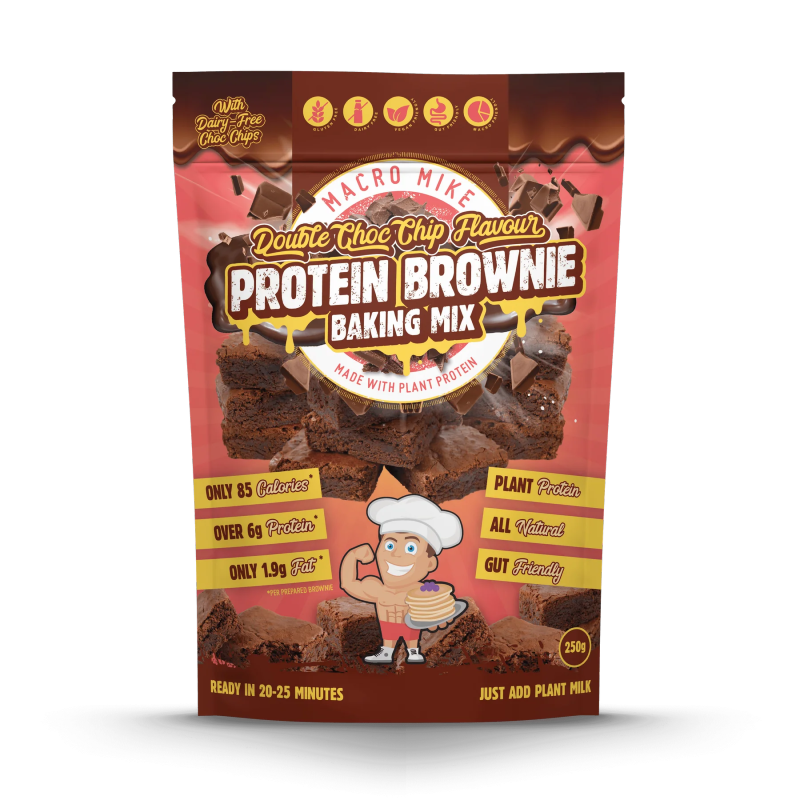 Protein Brownie Baking Mix by Macro Mike Australia