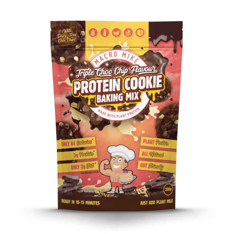 Protein Cookie Baking Mix by Macro Mike Australia