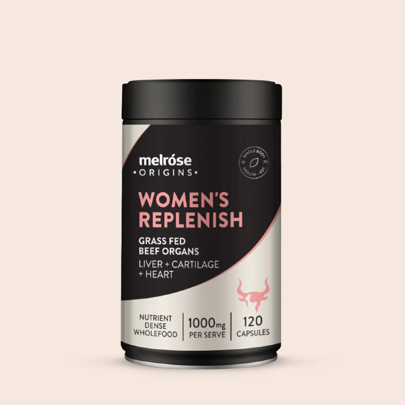 Womens Replenish (Grass Fed Organs Liver Heart Cartilage) by Melrose Australia