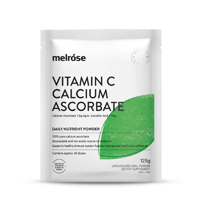 Vitamin C Calcium Ascorbate Powder by Melrose Australia