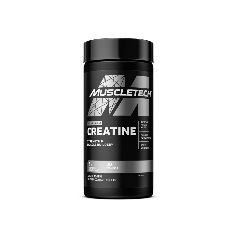 Platinum Creatine Tablets by MuscleTech Australia