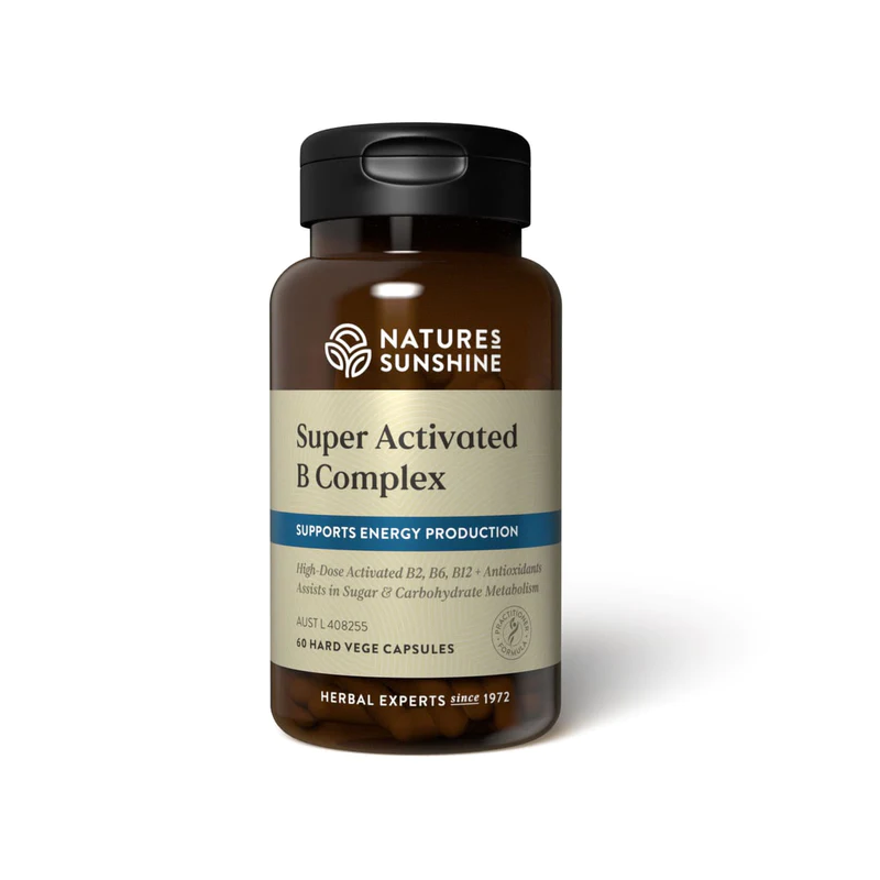 Super Activated B Complex by Natures Sunshine Australia