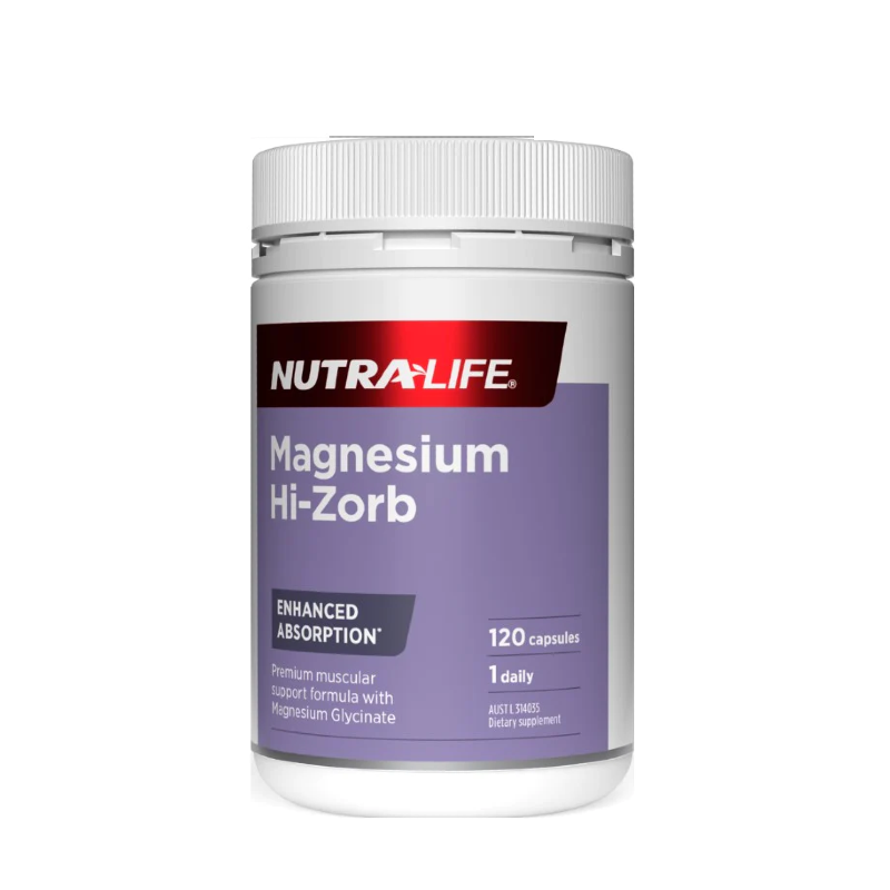 Magnesium Hi-Zorb by Nutra-Life Australia