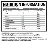 Precision Creatine HCl by Precision Nutrition