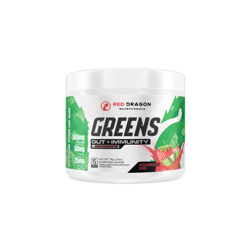 Greens Gut + Immunity by Red Dragon Australia