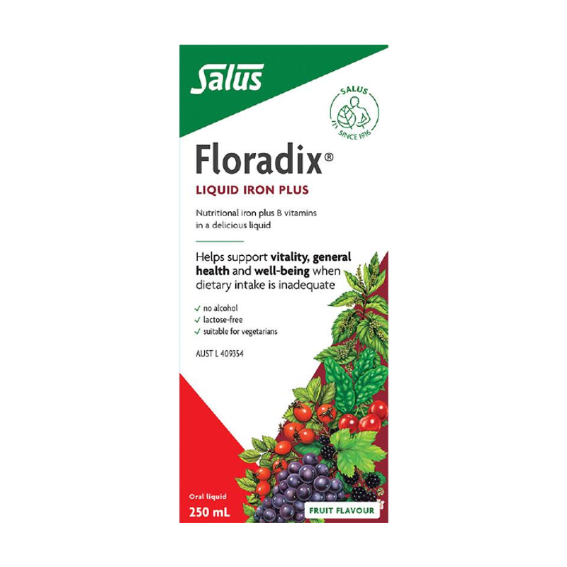 Floradix Liquid Iron Plus by Salus Australia