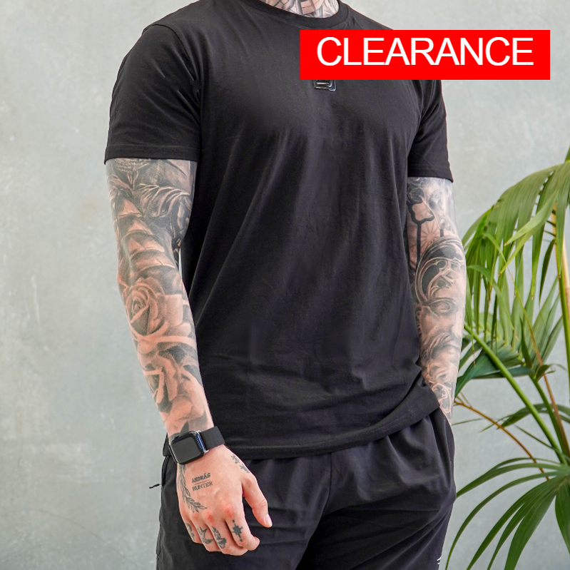 Mens Black on T-Shirt by Supplement Mart Australia