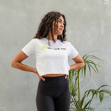 Womens V2 Crop T-Shirt by Supplement Mart