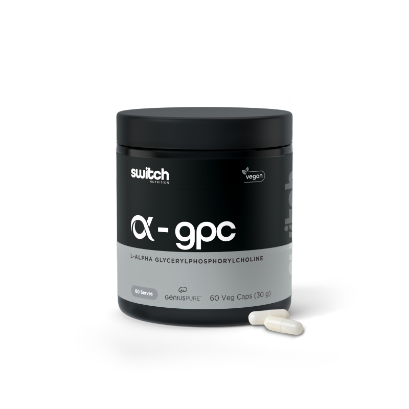 Alpha GPC Capsules by Switch Nutrition Australia