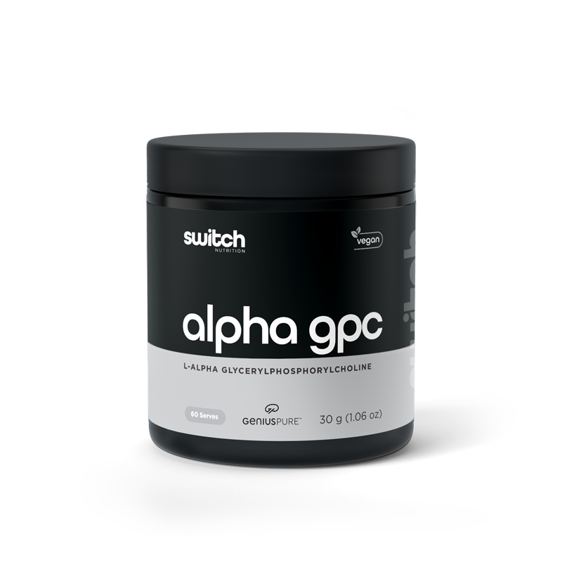 Alpha GPC by Switch Nutrition Australia