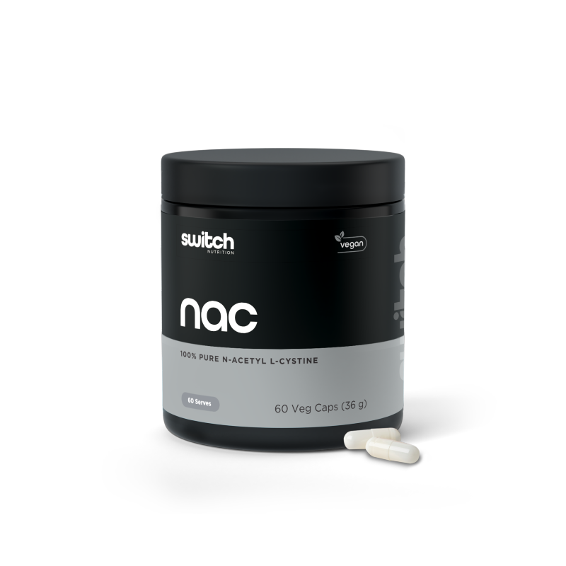 NAC Capsules by Switch Nutrition Australia