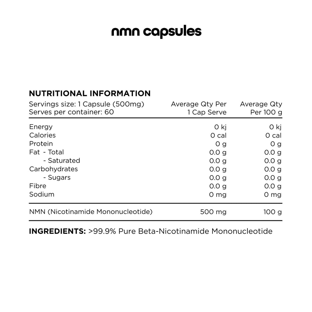 NMN Capsules by Switch Nutrition — Supplement Mart