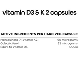 Vitamin K2 & D3 by Switch Nutrition