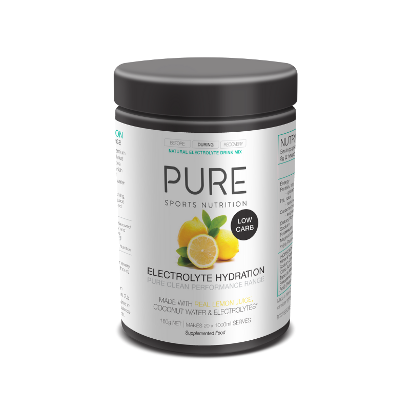 Electrolyte Hydration Low Carb by Pure Sports Nutrition Australia