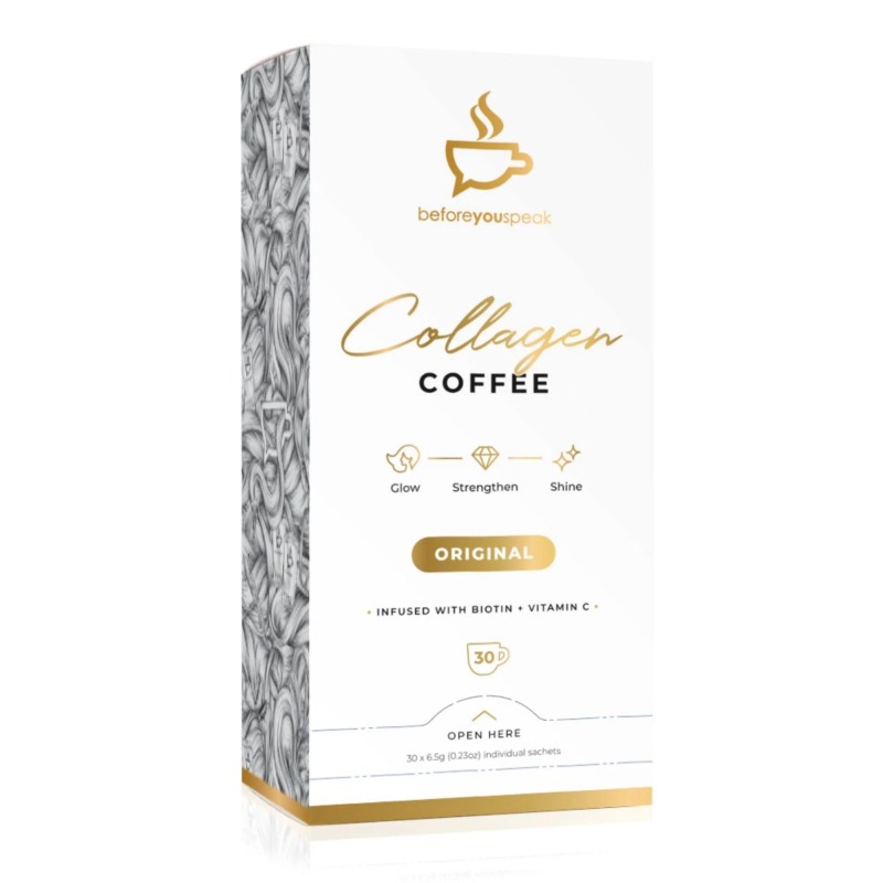 Glow Collagen Coffee (Unsweetened) by Before You Speak Australia