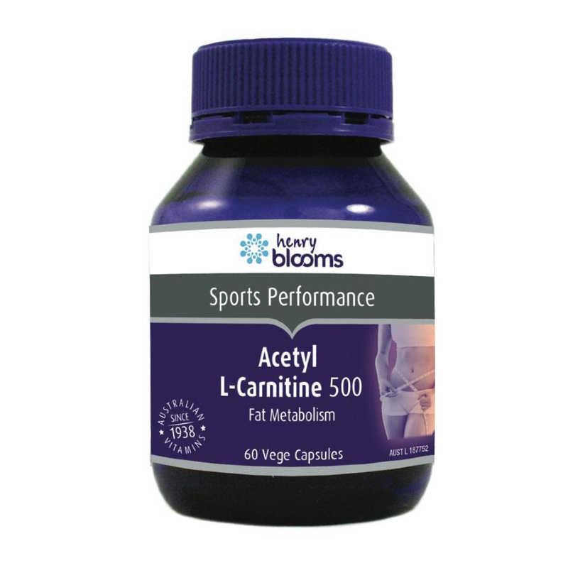 Acetyl L-Carnitine 500mg by Henry Blooms Australia