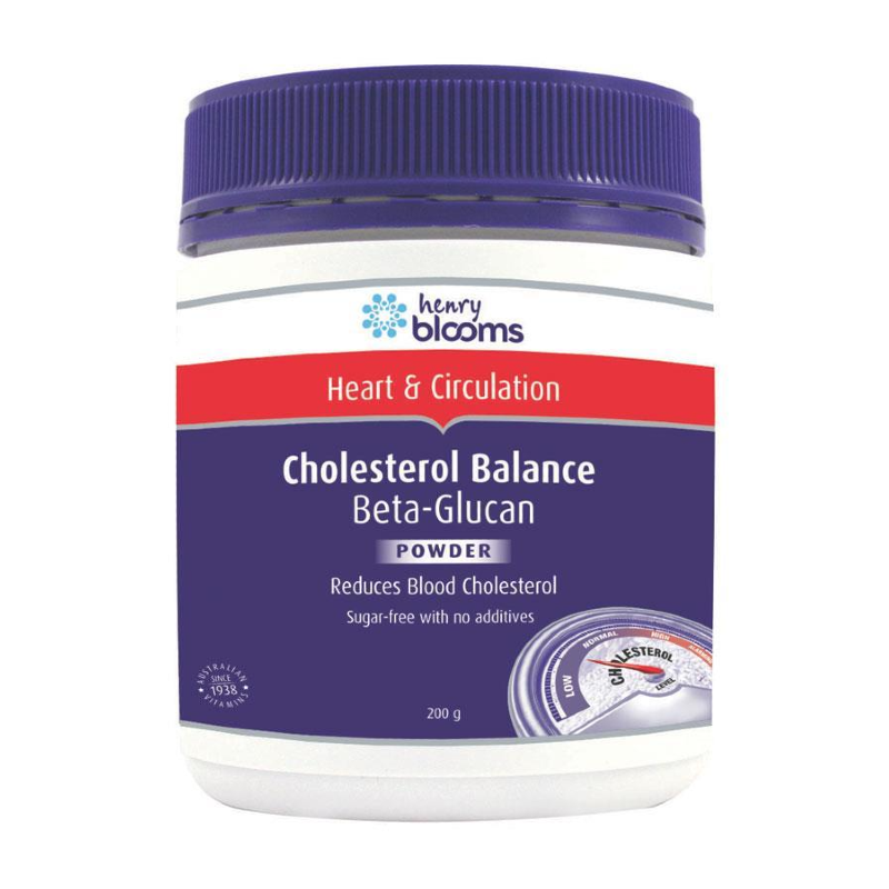 Cholesterol Balance Beta Glucan by Henry Blooms Australia