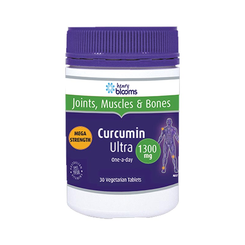 Curcumin Ultra 1300mg by Henry Blooms Australia