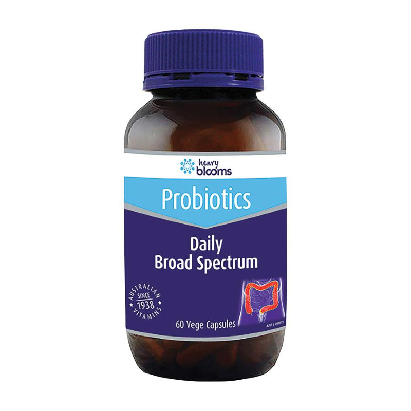 Daily Broad Spectrum Probiotic by Henry Blooms Australia