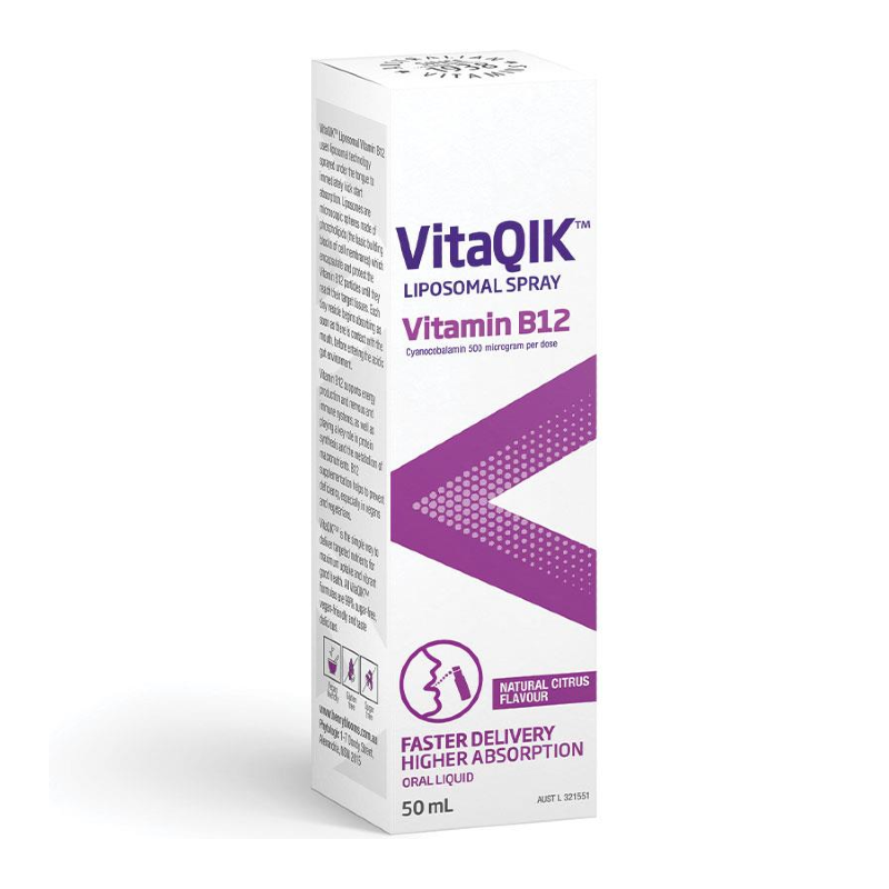 VitaQIK Liposomal Vitamin B12 by Henry Blooms Australia