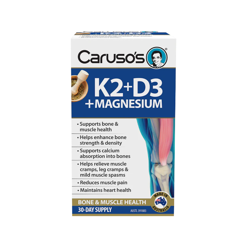 K2 + D3 Magnesium by Carusos Natural Health Australia