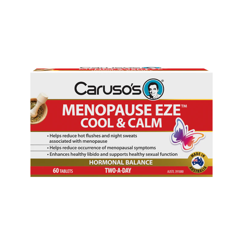 Menopause Eze Cool & Calm by Carusos Natural Health Australia