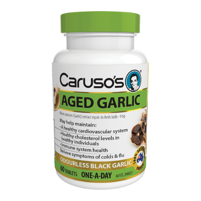 Aged Garlic by Carusos Natural Health Australia