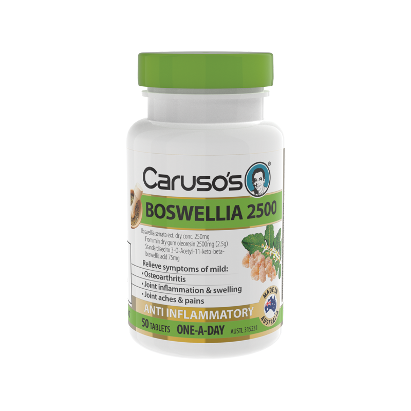 Boswellia 2500 by Carusos Natural Health Australia