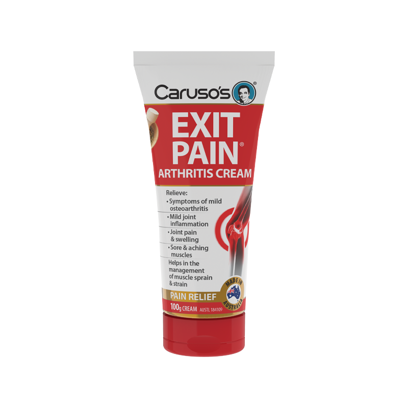 Exit Pain Arthiritis Cream by Carusos Natural Health Australia