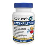 King Krill 1000Mg By Carusos Natural Health 60 Capsules Hv/fish Oils