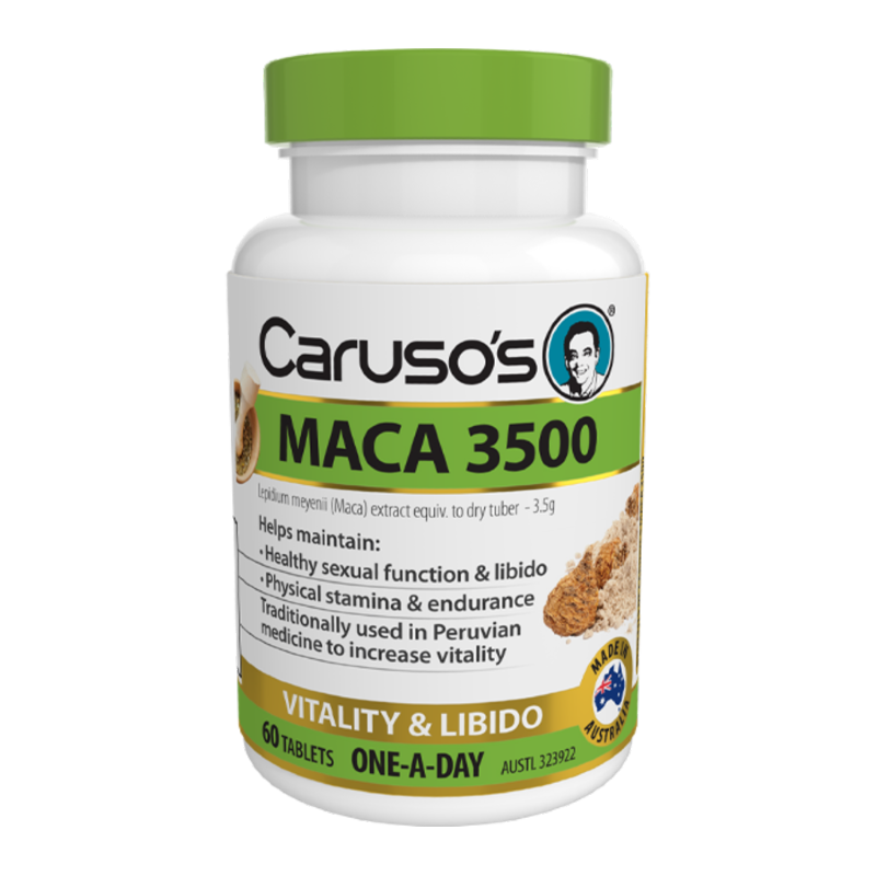 Maca 3500 by Carusos Natural Health Australia