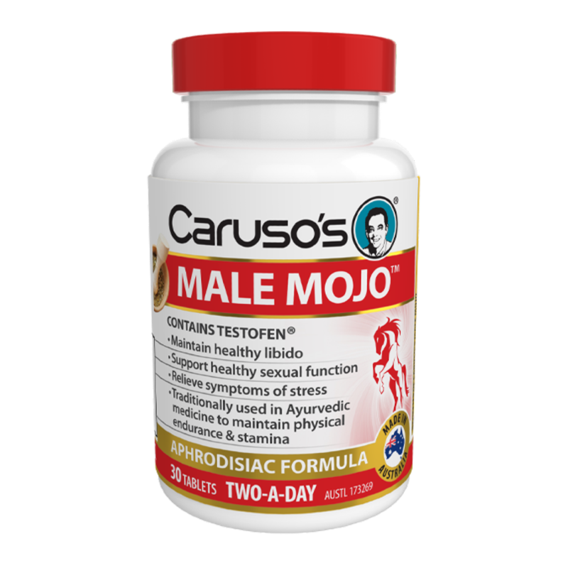 Male Mojo by Carusos Natural Health Australia