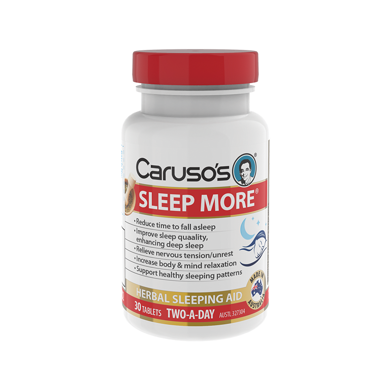 Sleep More by Carusos Natural Health Australia