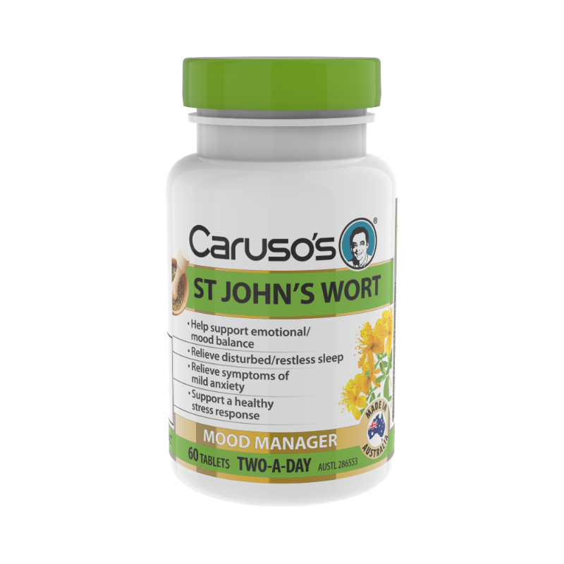 St Johns Wort by Carusos Natural Health Australia