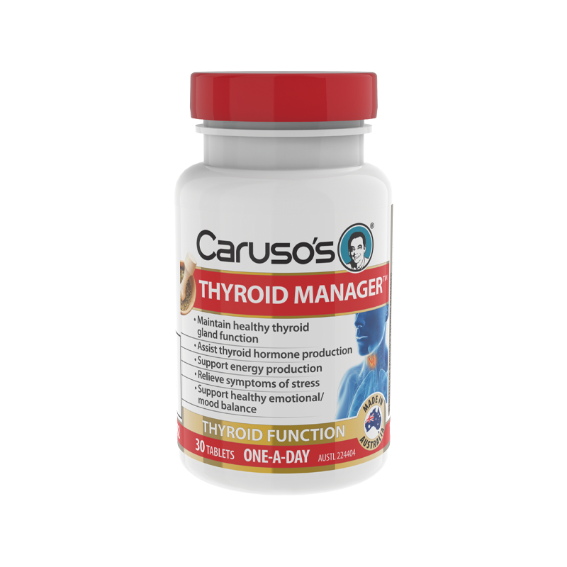 Thyroid Manager by Carusos Natural Health Australia