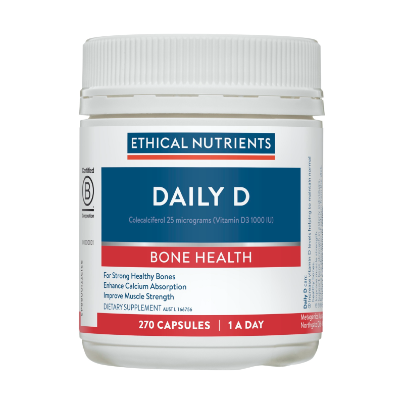 Daily D by Ethical Nutrients Australia